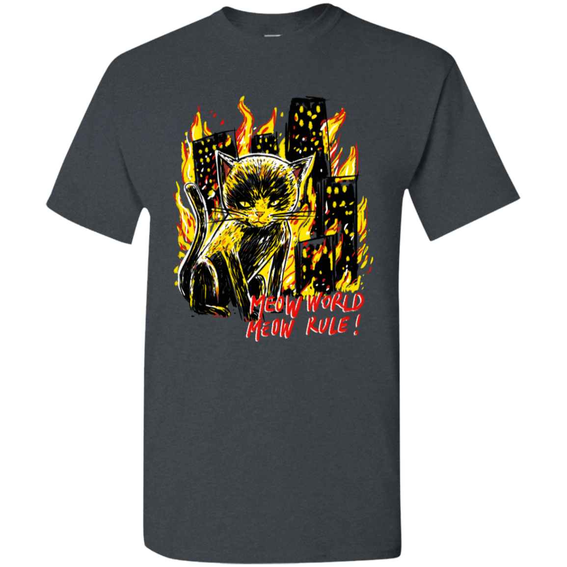 T-Shirts Dark Heather / YXS My World Youth T-Shirt