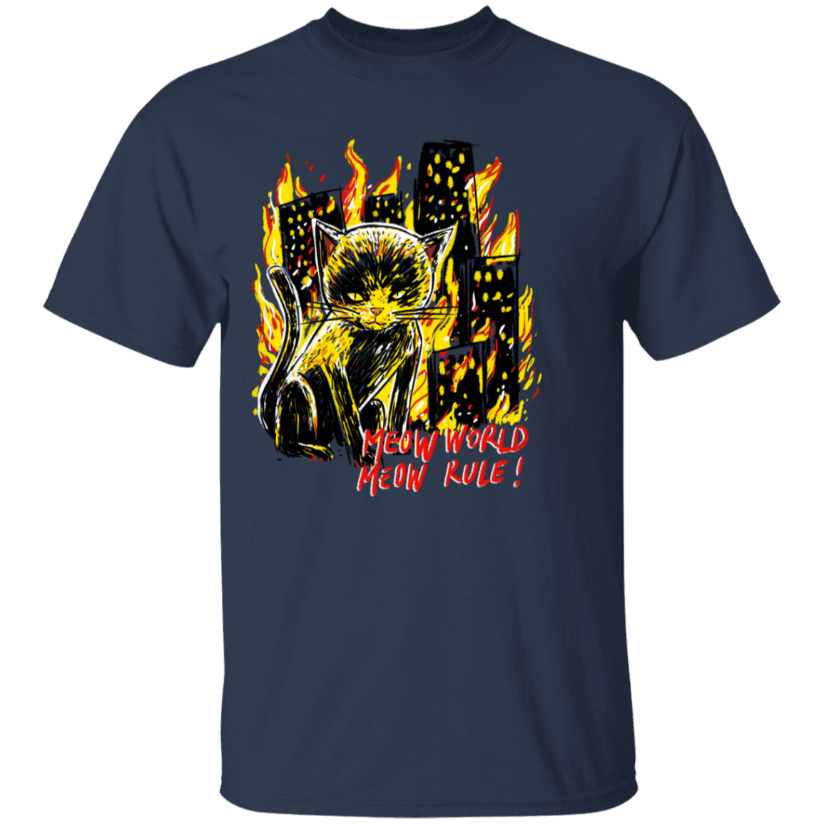 T-Shirts Navy / YXS My World Youth T-Shirt