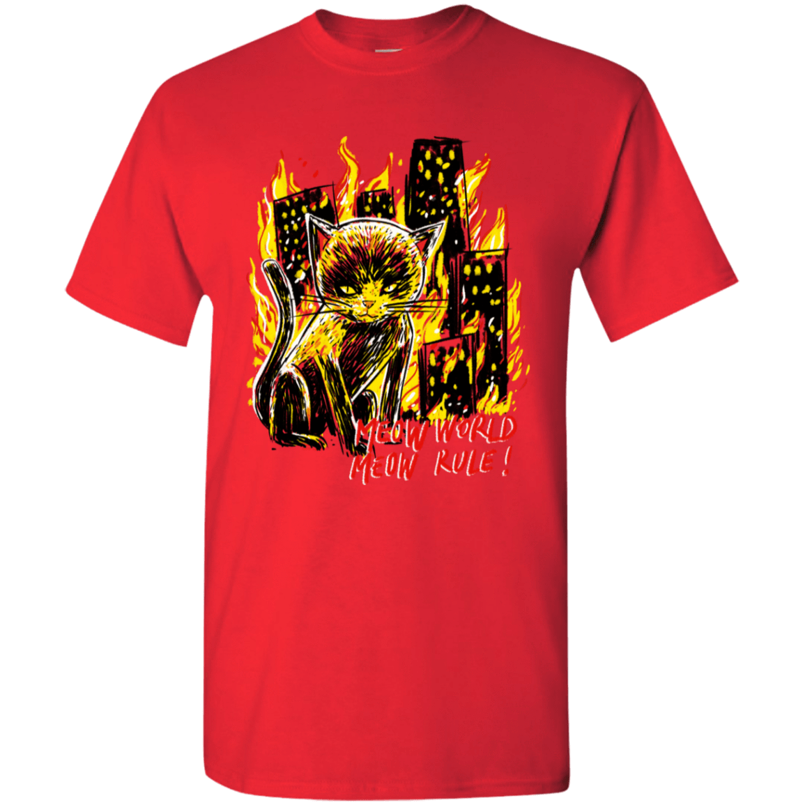 T-Shirts Red / YXS My World Youth T-Shirt