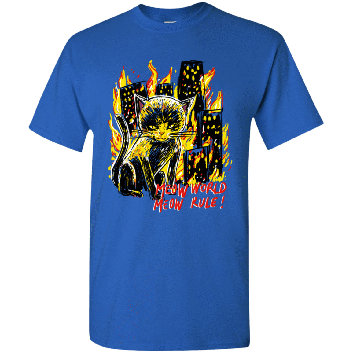 T-Shirts Royal / YXS My World Youth T-Shirt