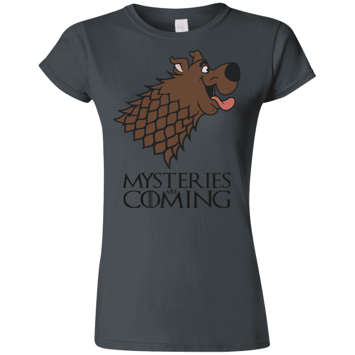 T-Shirts Charcoal / S Mysteries Are Coming Junior Slimmer-Fit T-Shirt
