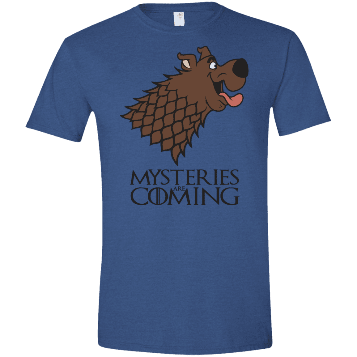 T-Shirts Heather Royal / X-Small Mysteries Are Coming Men's Semi-Fitted Softstyle