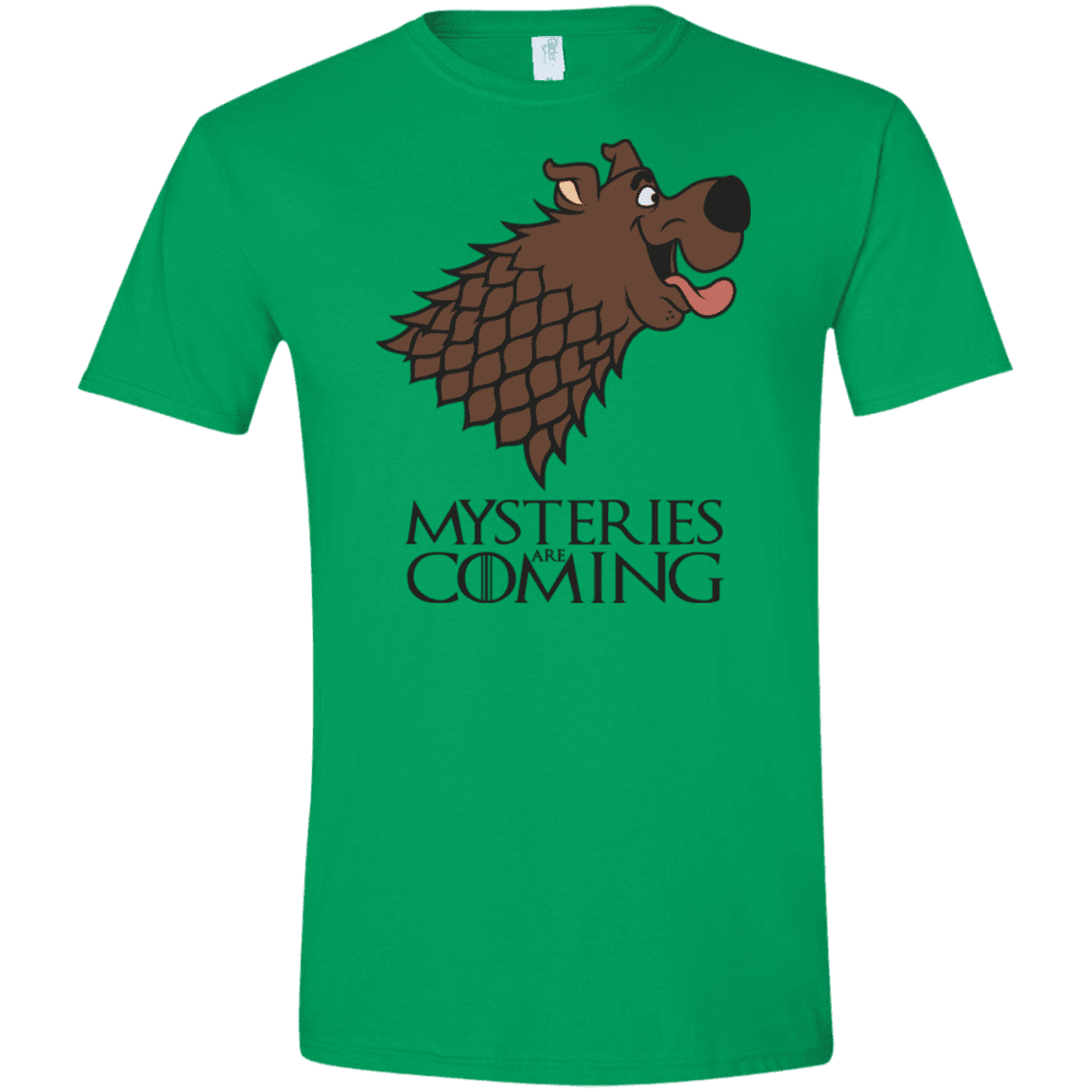 T-Shirts Irish Green / S Mysteries Are Coming Men's Semi-Fitted Softstyle