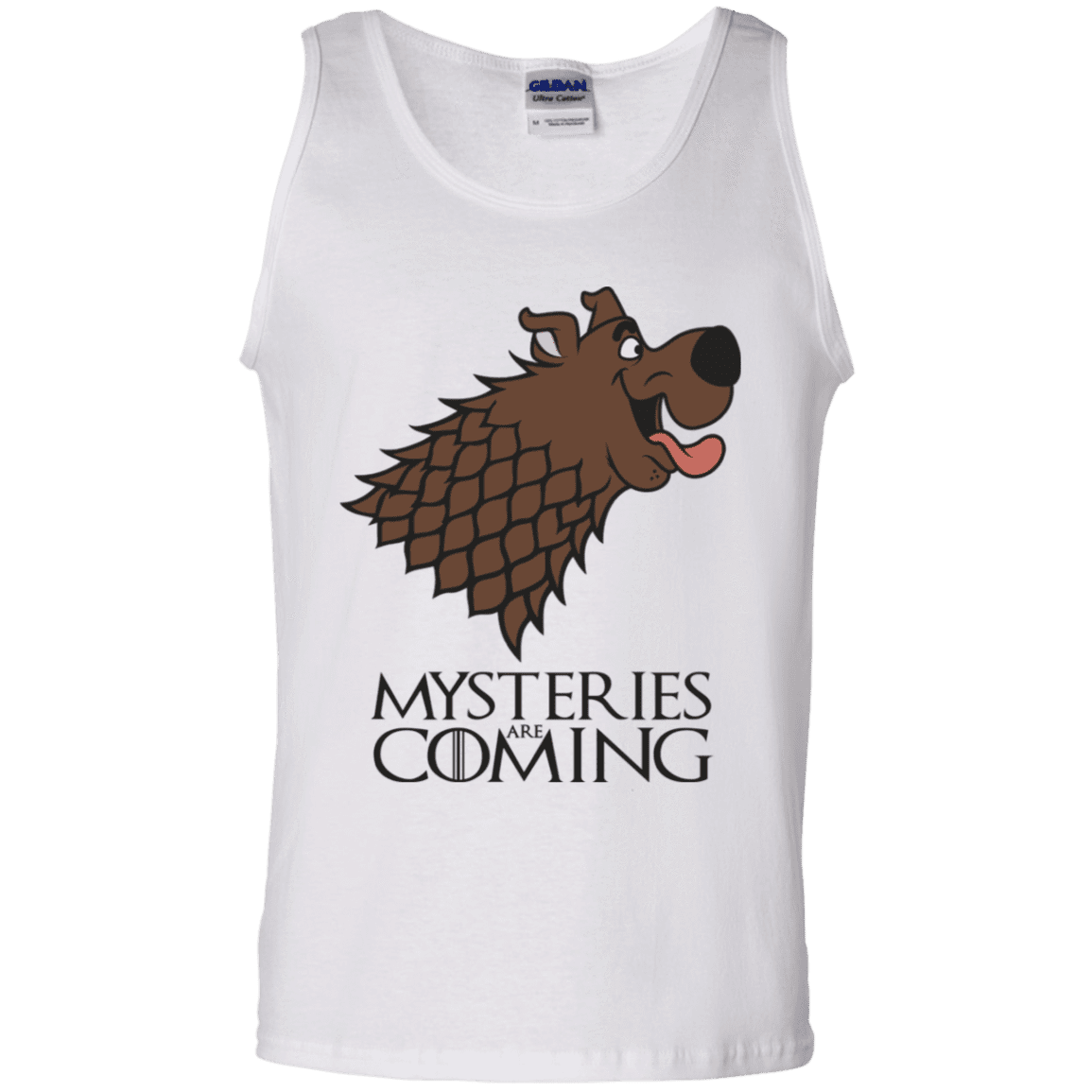 T-Shirts White / S Mysteries Are Coming Men's Tank Top
