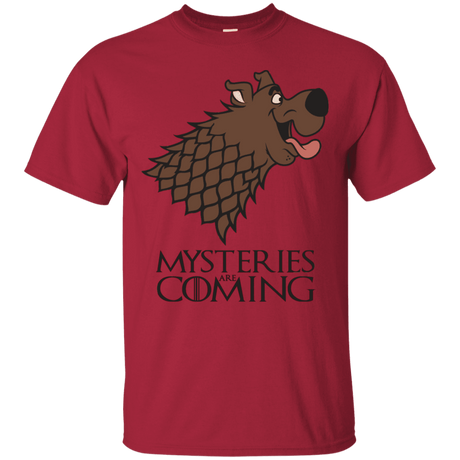 T-Shirts Cardinal / S Mysteries Are Coming T-Shirt