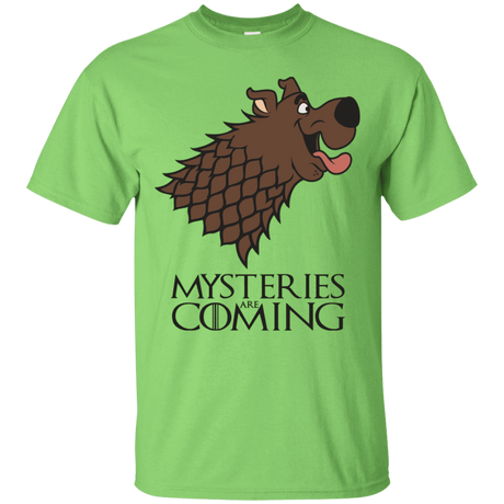 T-Shirts Lime / S Mysteries Are Coming T-Shirt