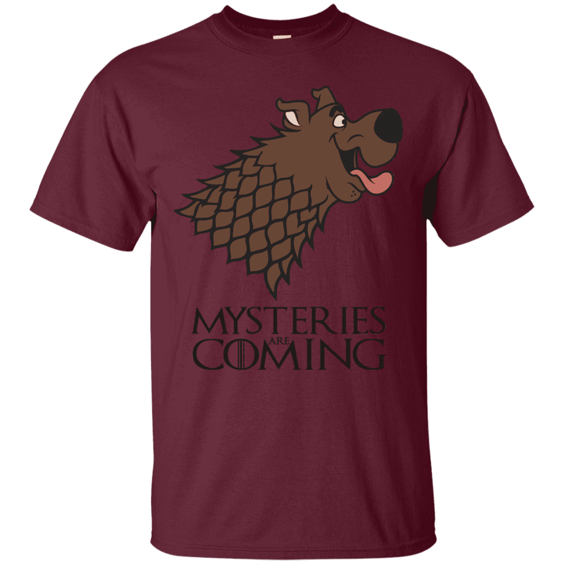 T-Shirts Maroon / S Mysteries Are Coming T-Shirt