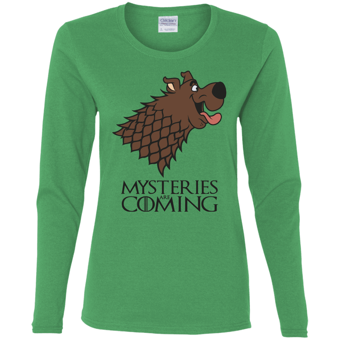 T-Shirts Irish Green / S Mysteries Are Coming Women's Long Sleeve T-Shirt