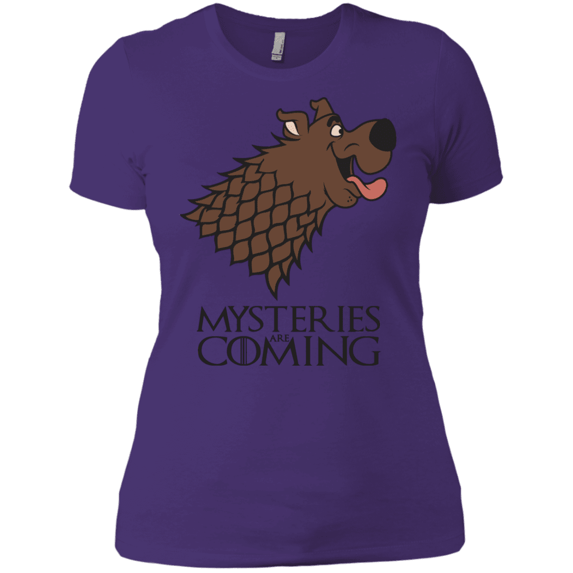 T-Shirts Purple Rush/ / X-Small Mysteries Are Coming Women's Premium T-Shirt