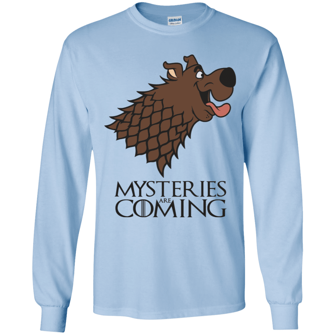 T-Shirts Light Blue / YS Mysteries Are Coming Youth Long Sleeve T-Shirt