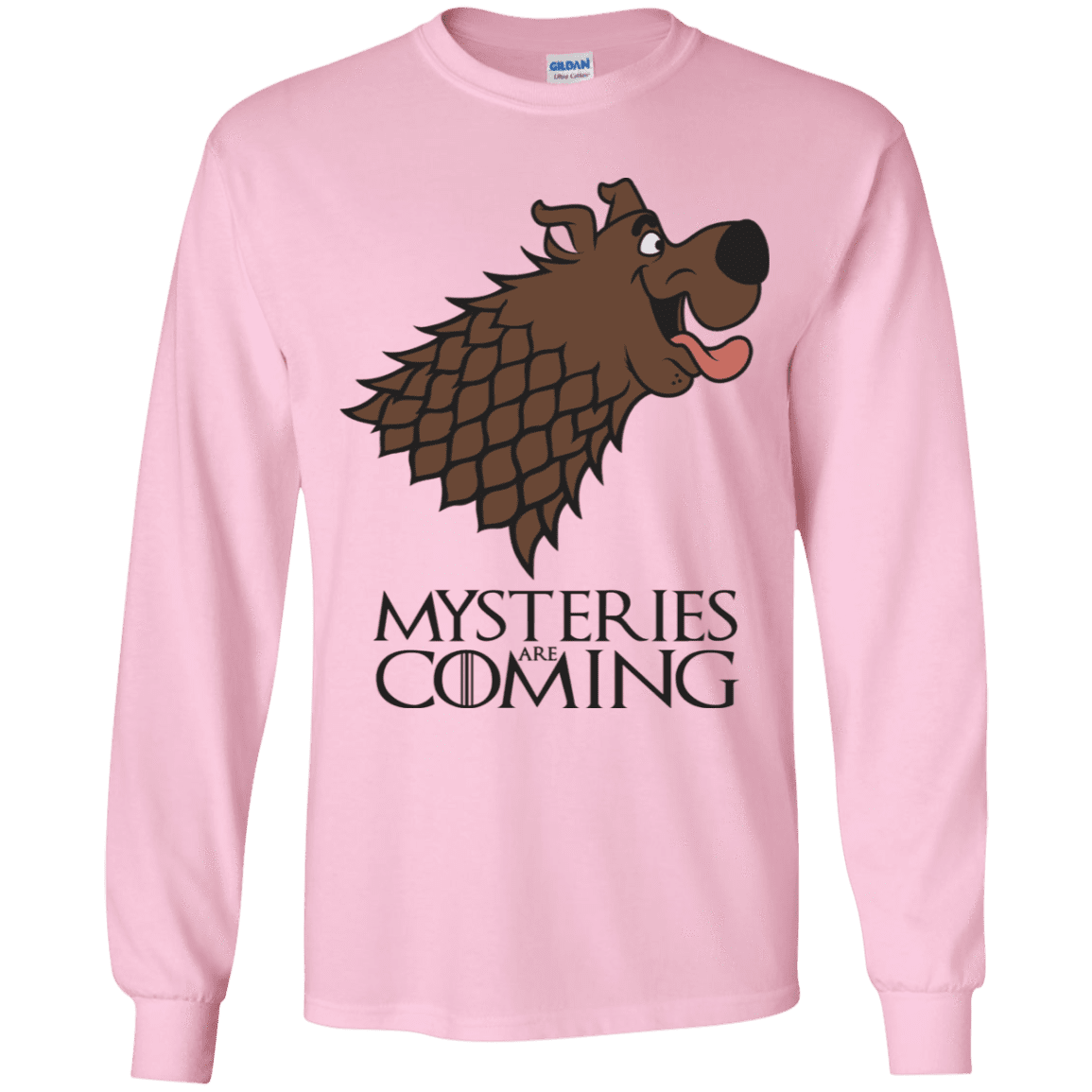T-Shirts Light Pink / YS Mysteries Are Coming Youth Long Sleeve T-Shirt