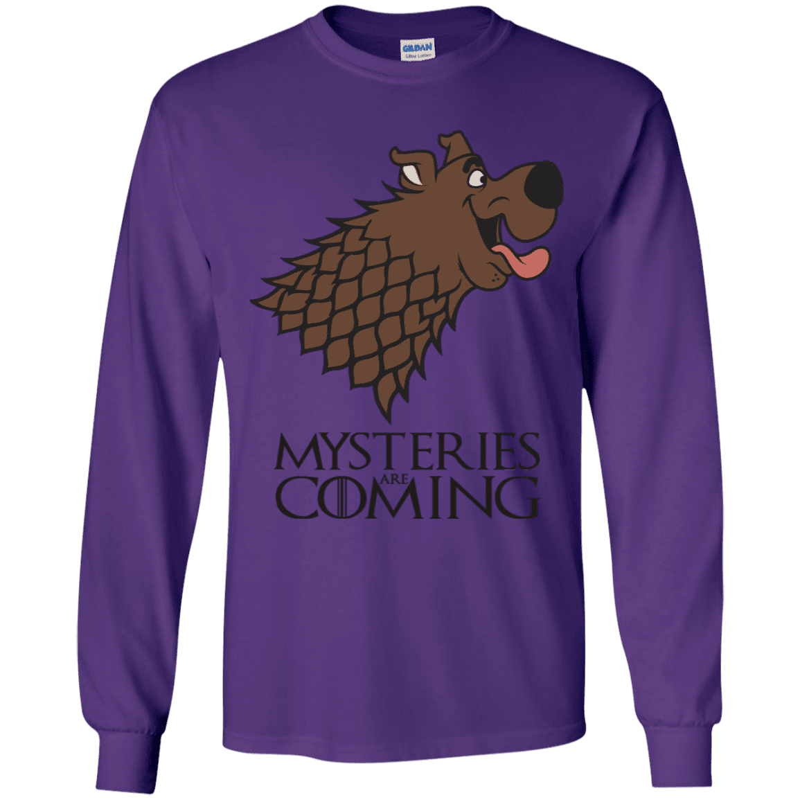 T-Shirts Purple / YS Mysteries Are Coming Youth Long Sleeve T-Shirt