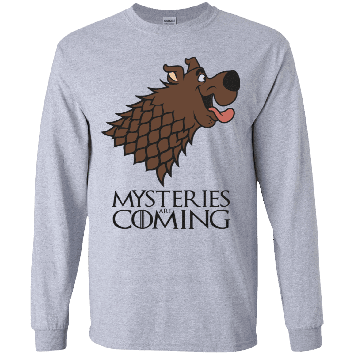 T-Shirts Sport Grey / YS Mysteries Are Coming Youth Long Sleeve T-Shirt