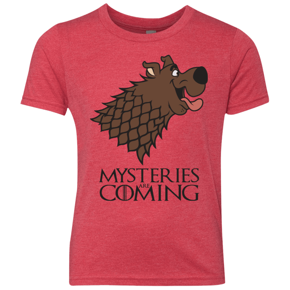 T-Shirts Vintage Red / YXS Mysteries Are Coming Youth Triblend T-Shirt