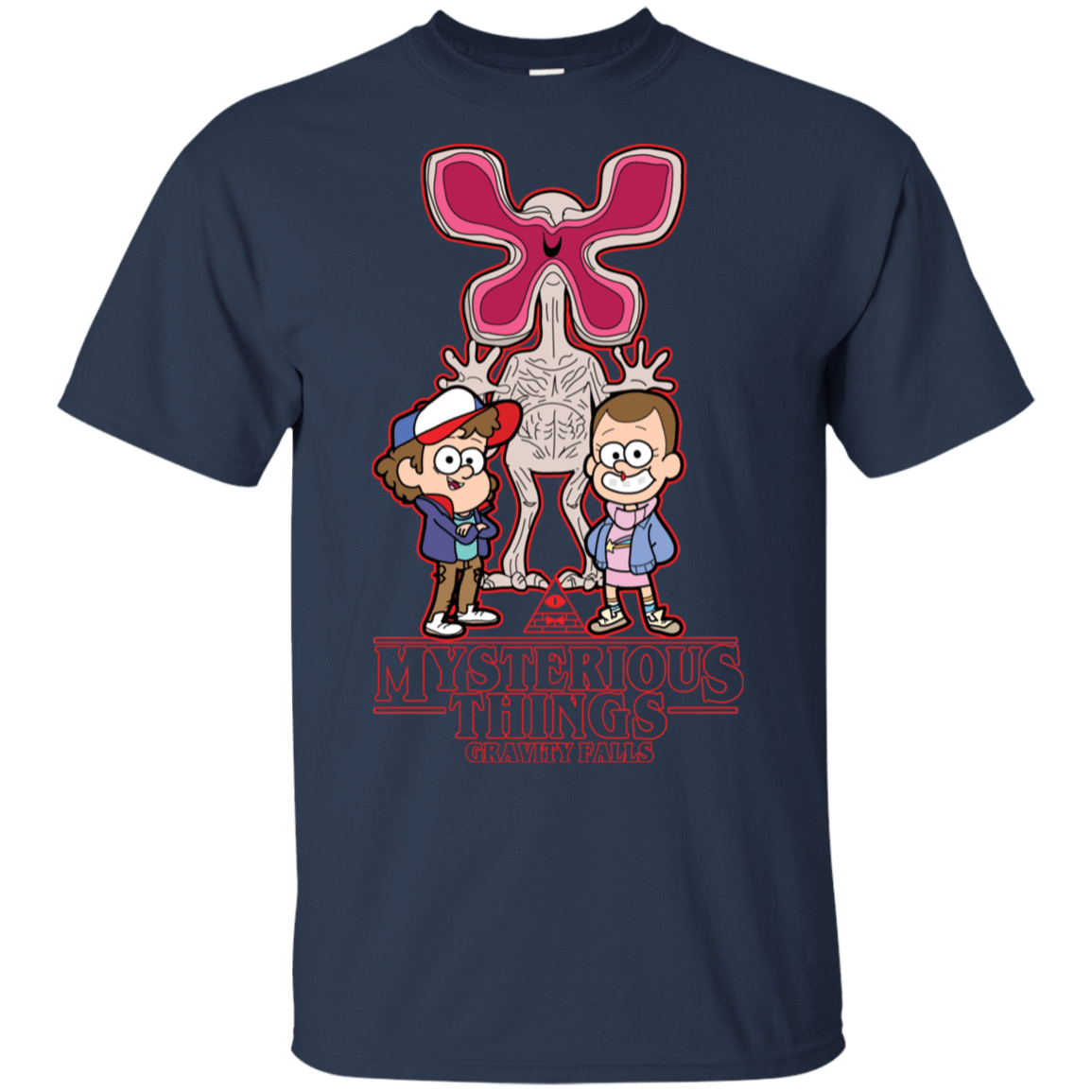 T-Shirts Navy / S Mystery Things T-Shirt