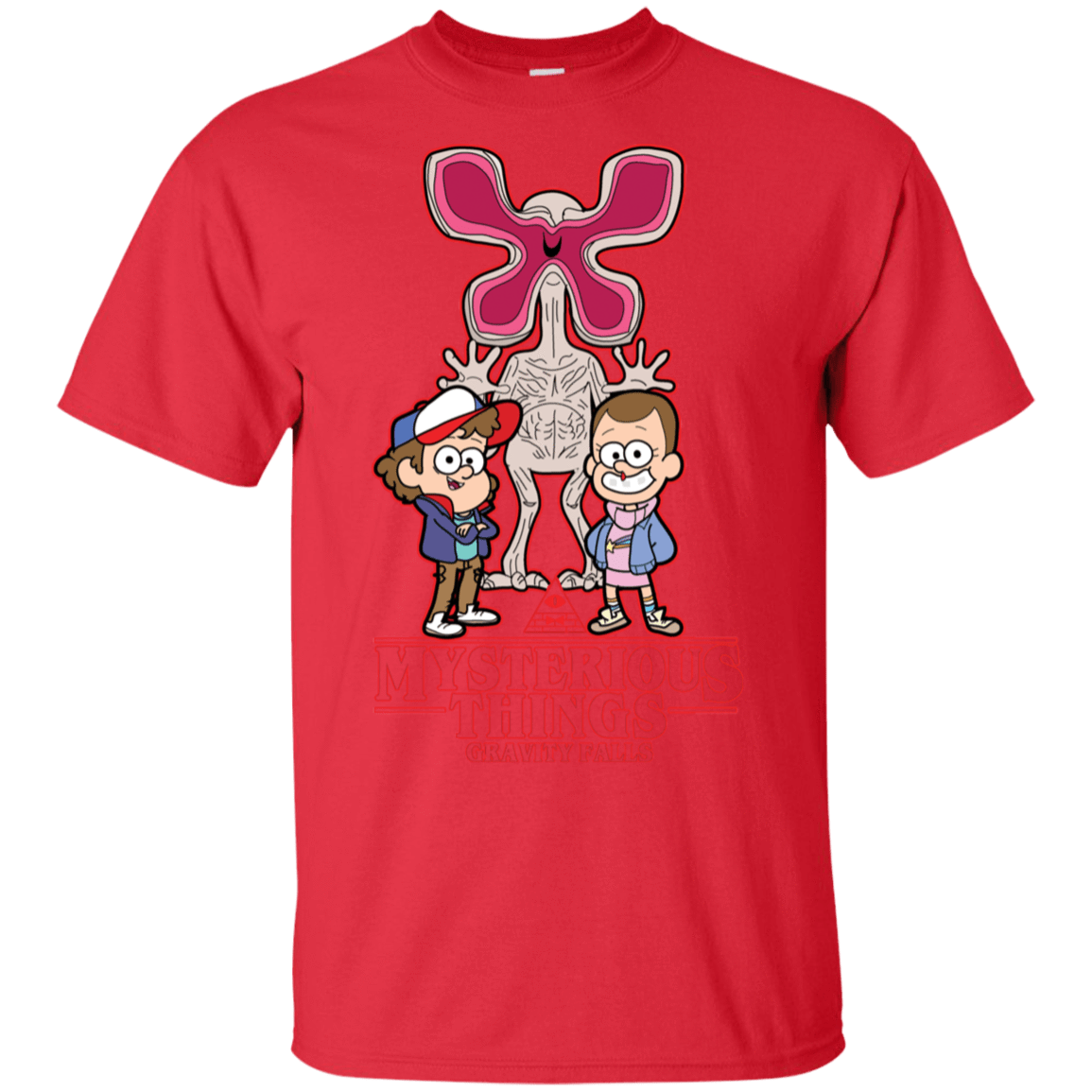 T-Shirts Red / S Mystery Things T-Shirt