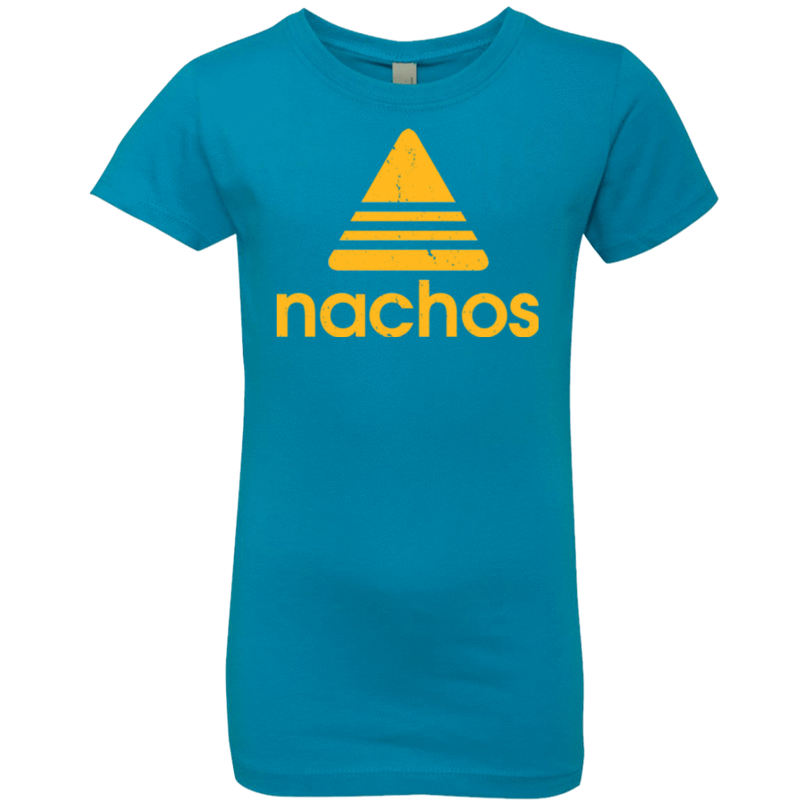 T-Shirts Turquoise / YXS Nachos Girls Premium T-Shirt