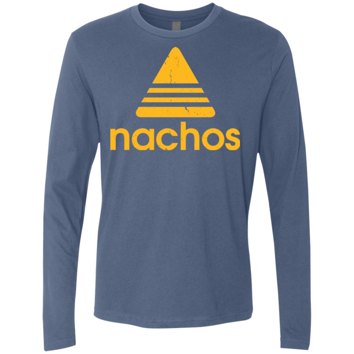 T-Shirts Indigo / Small Nachos Men's Premium Long Sleeve