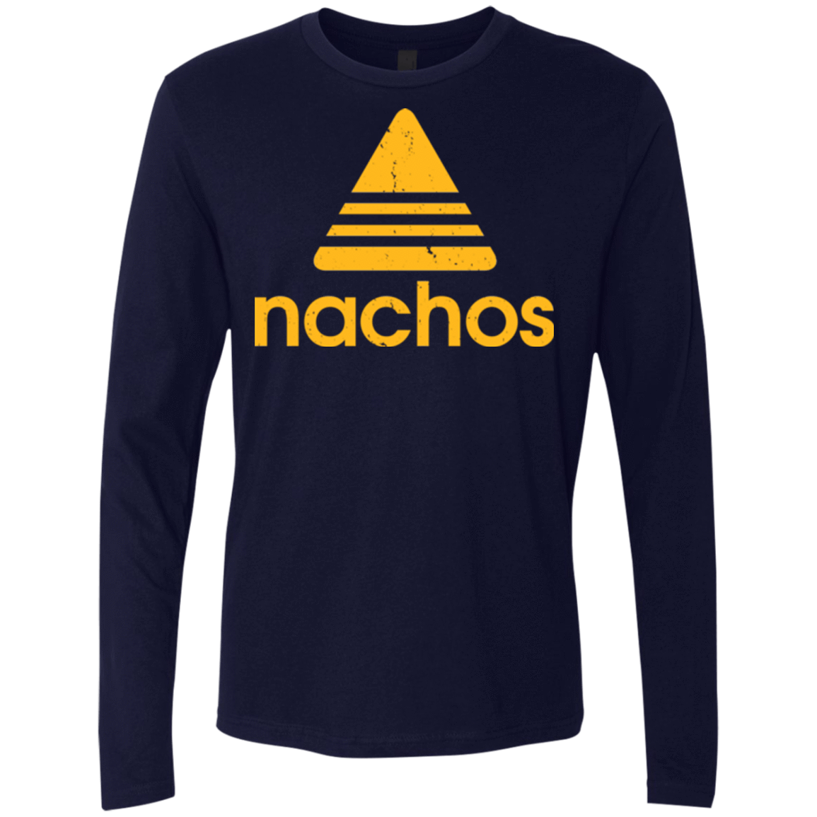 T-Shirts Midnight Navy / Small Nachos Men's Premium Long Sleeve
