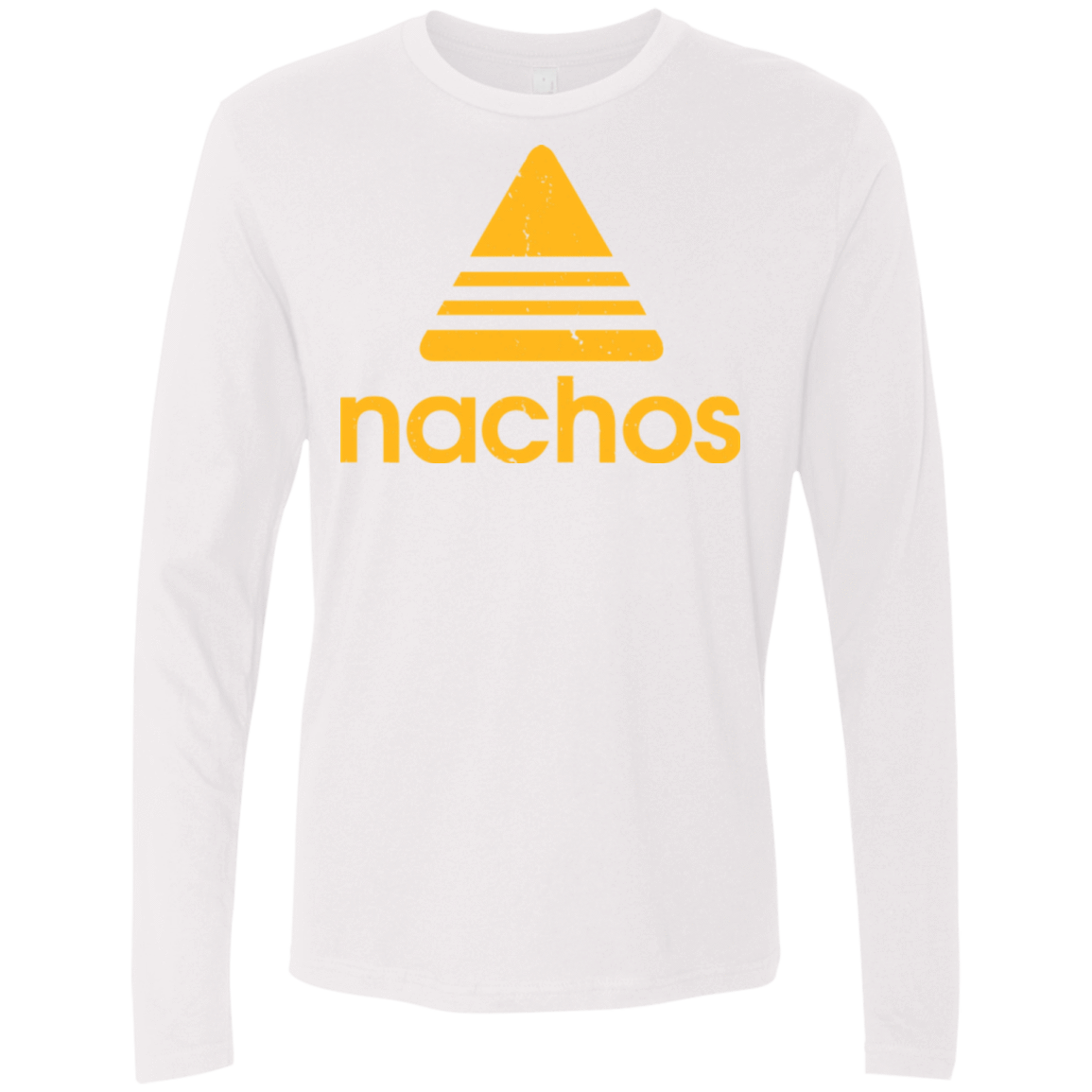 T-Shirts White / Small Nachos Men's Premium Long Sleeve
