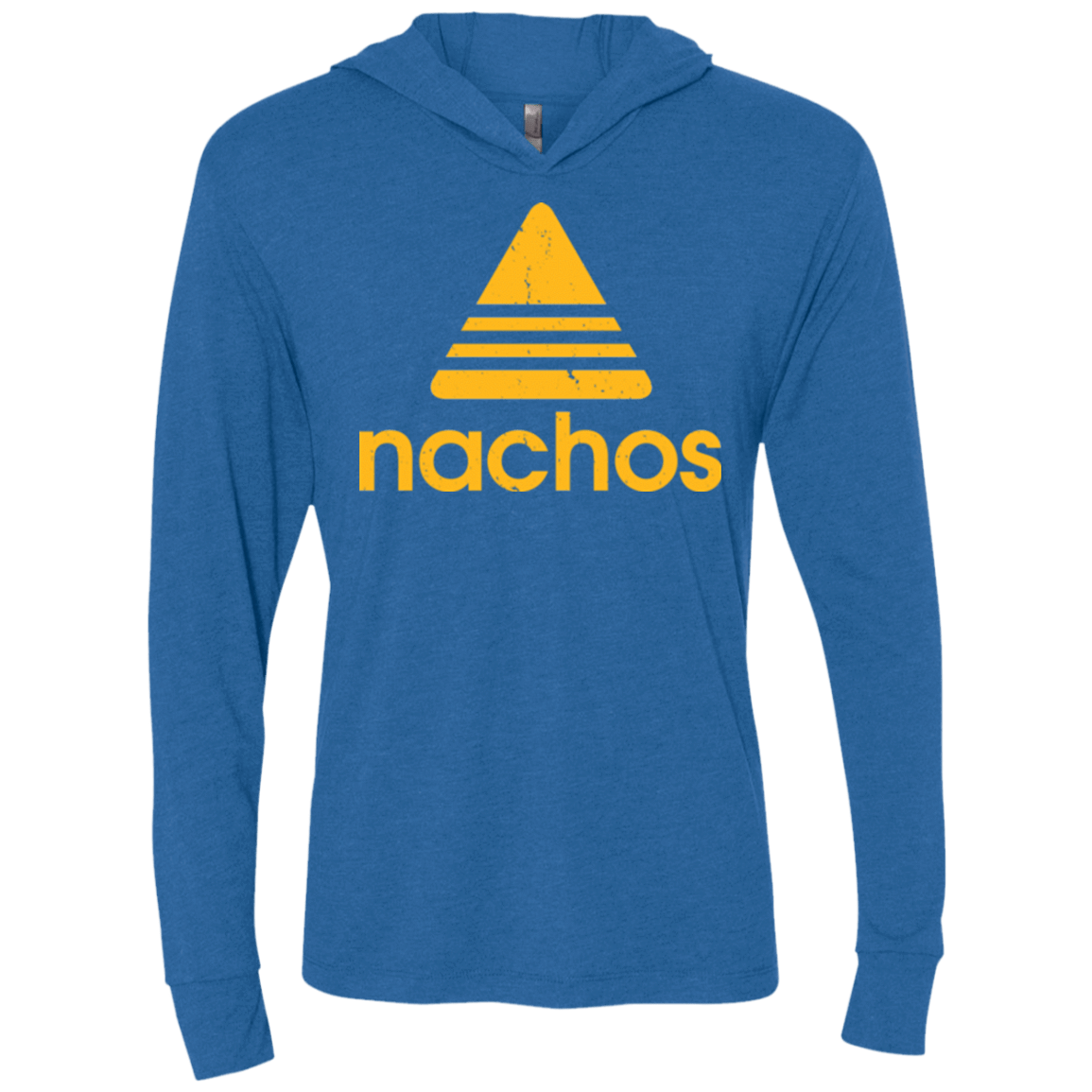 T-Shirts Vintage Royal / X-Small Nachos Triblend Long Sleeve Hoodie Tee