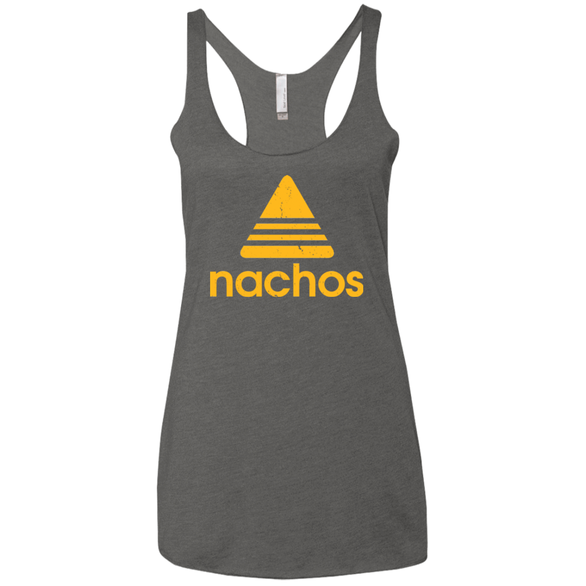 T-Shirts Premium Heather / X-Small Nachos Women's Triblend Racerback Tank