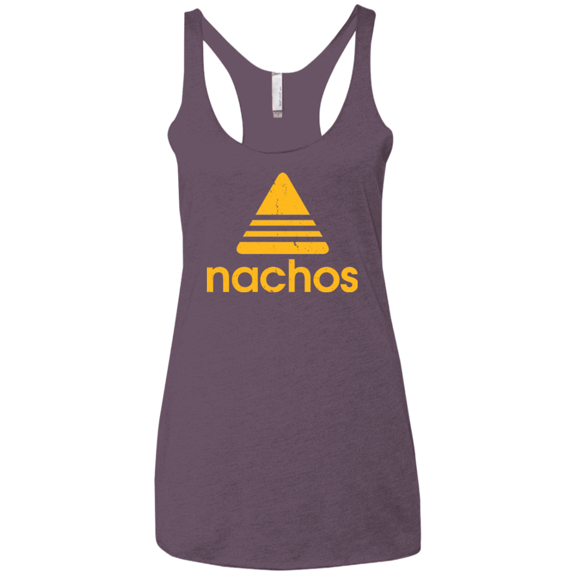 T-Shirts Vintage Purple / X-Small Nachos Women's Triblend Racerback Tank