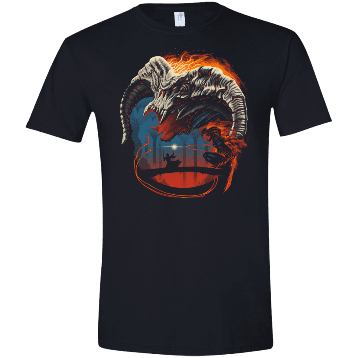 T-Shirts Black / X-Small Nameless Terror Men's Semi-Fitted Softstyle