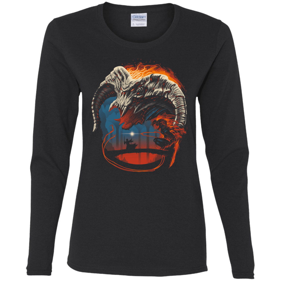 T-Shirts Black / S Nameless Terror Women's Long Sleeve T-Shirt