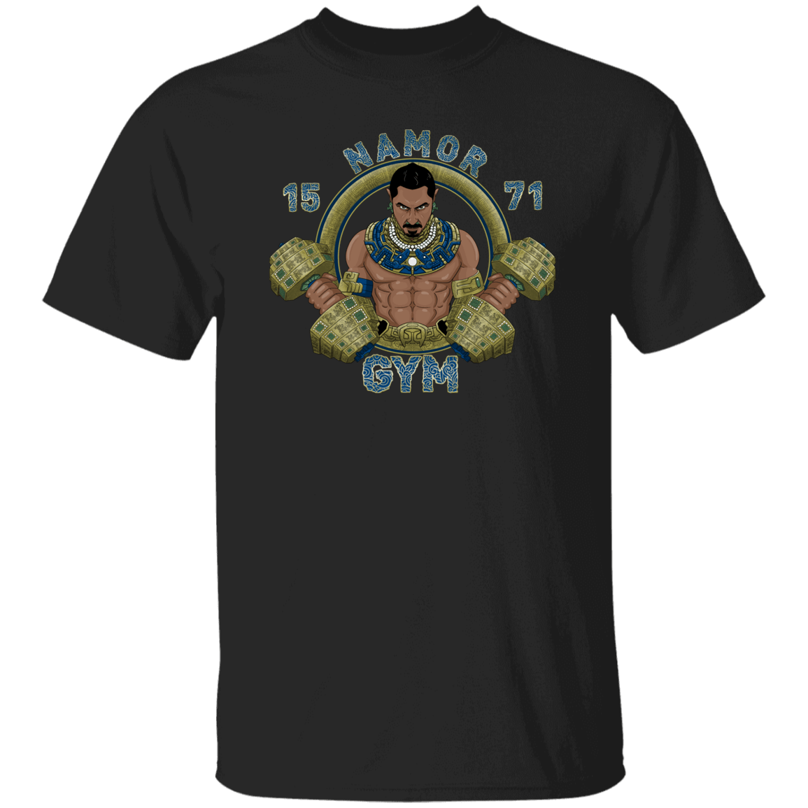 T-Shirts Black / S Namor Gym T-Shirt