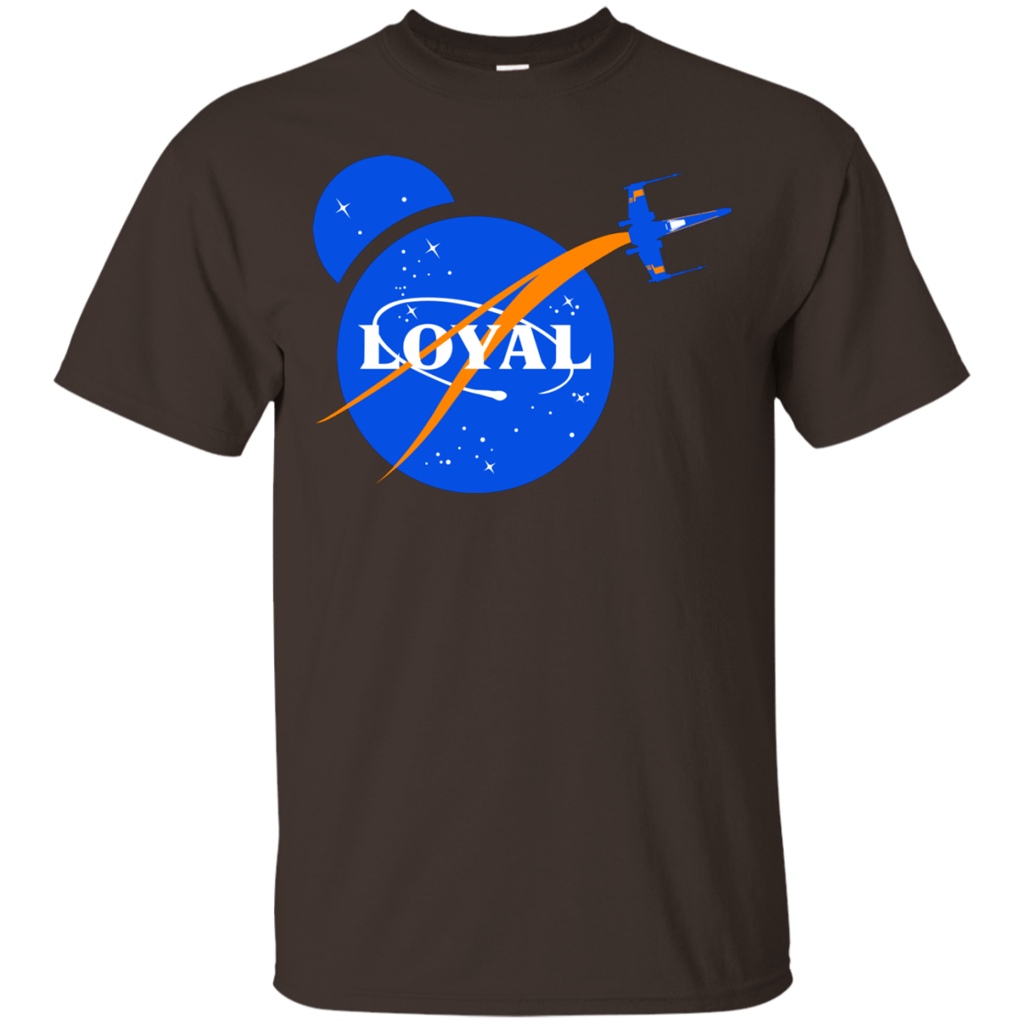 T-Shirts Dark Chocolate / S Nasa Dameron Loyal T-Shirt