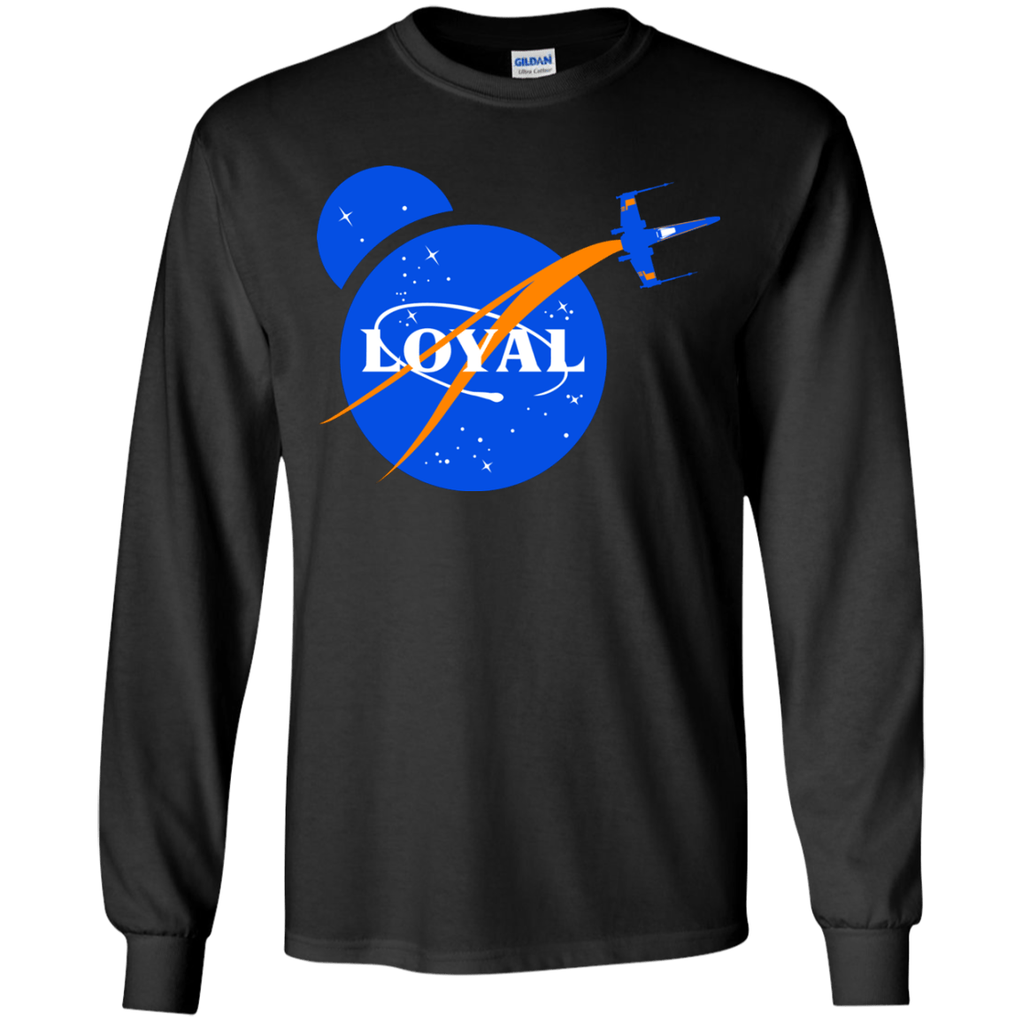 T-Shirts Black / YS Nasa Dameron Loyal Youth Long Sleeve T-Shirt