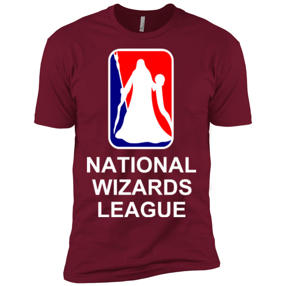 T-Shirts Cardinal / X-Small National Wizards League Men's Premium T-Shirt