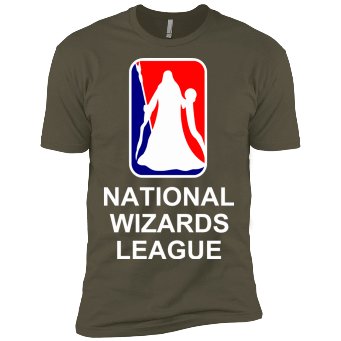 T-Shirts Military Green / X-Small National Wizards League Men's Premium T-Shirt