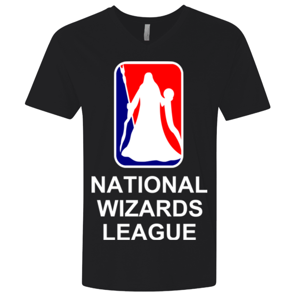T-Shirts Black / X-Small National Wizards League Men's Premium V-Neck