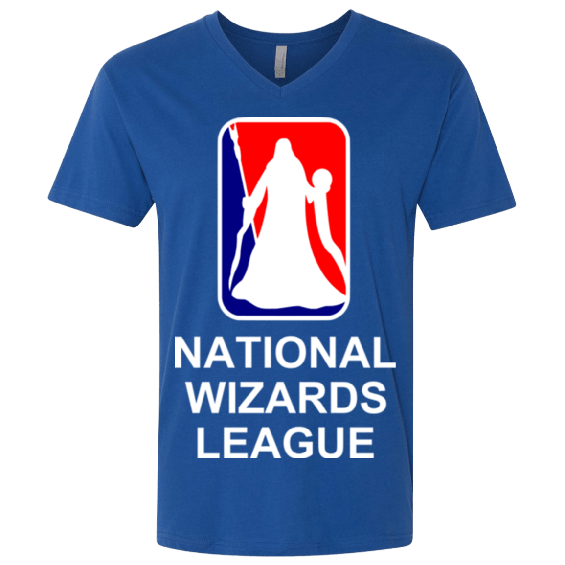 T-Shirts Royal / X-Small National Wizards League Men's Premium V-Neck