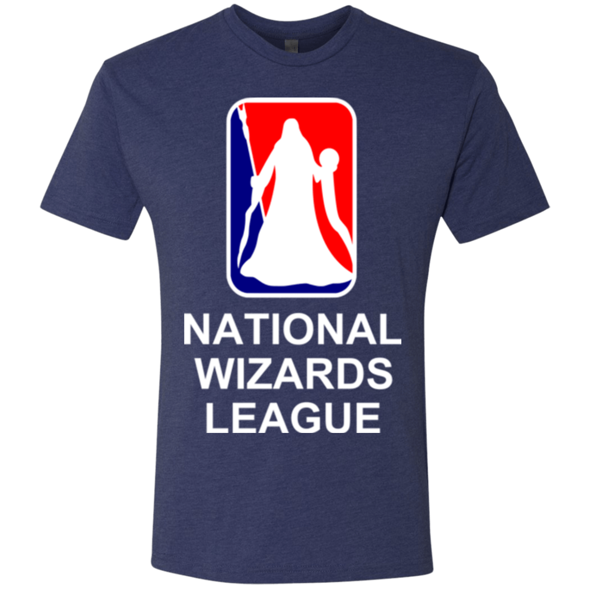 T-Shirts Vintage Navy / Small National Wizards League Men's Triblend T-Shirt