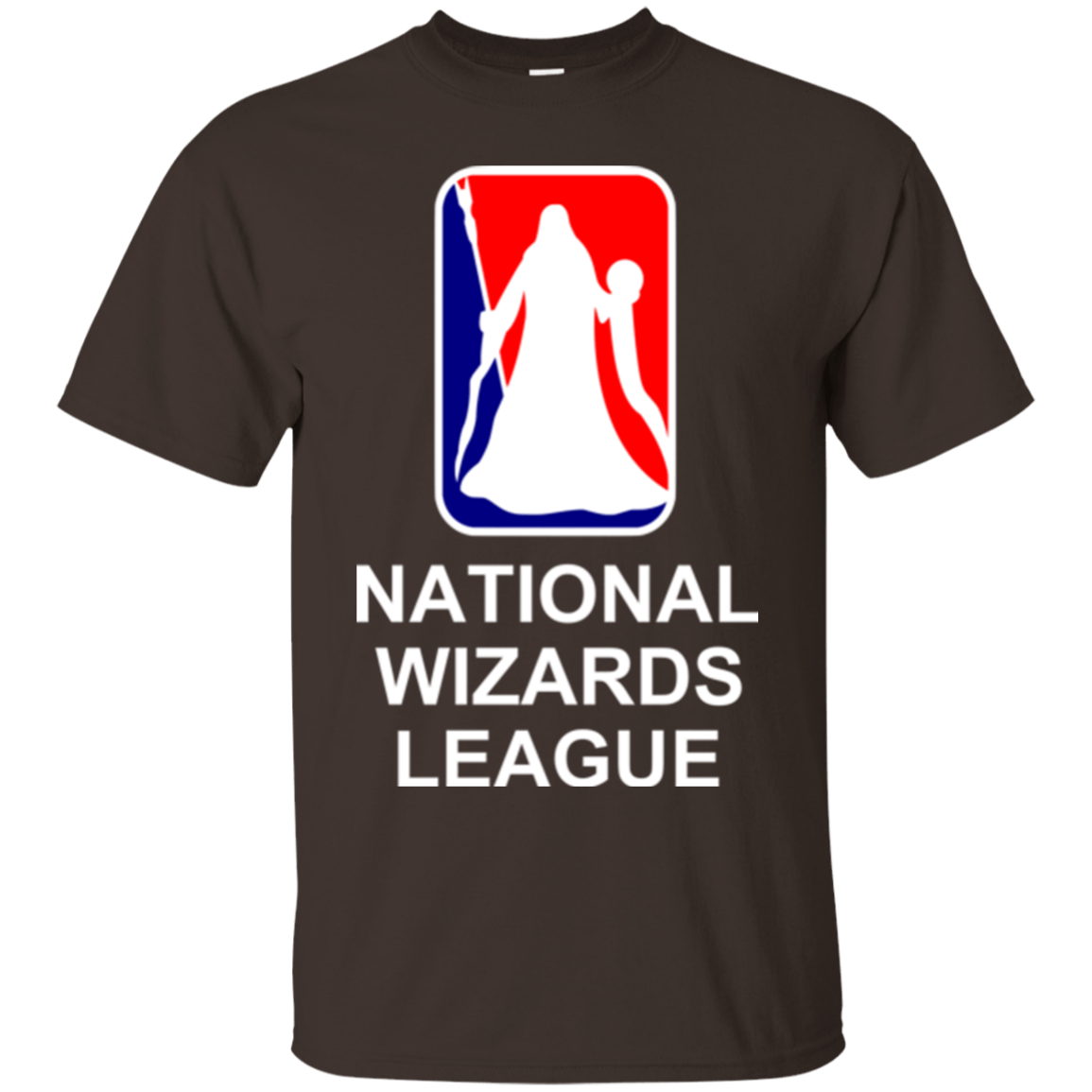 T-Shirts Dark Chocolate / Small National Wizards League T-Shirt