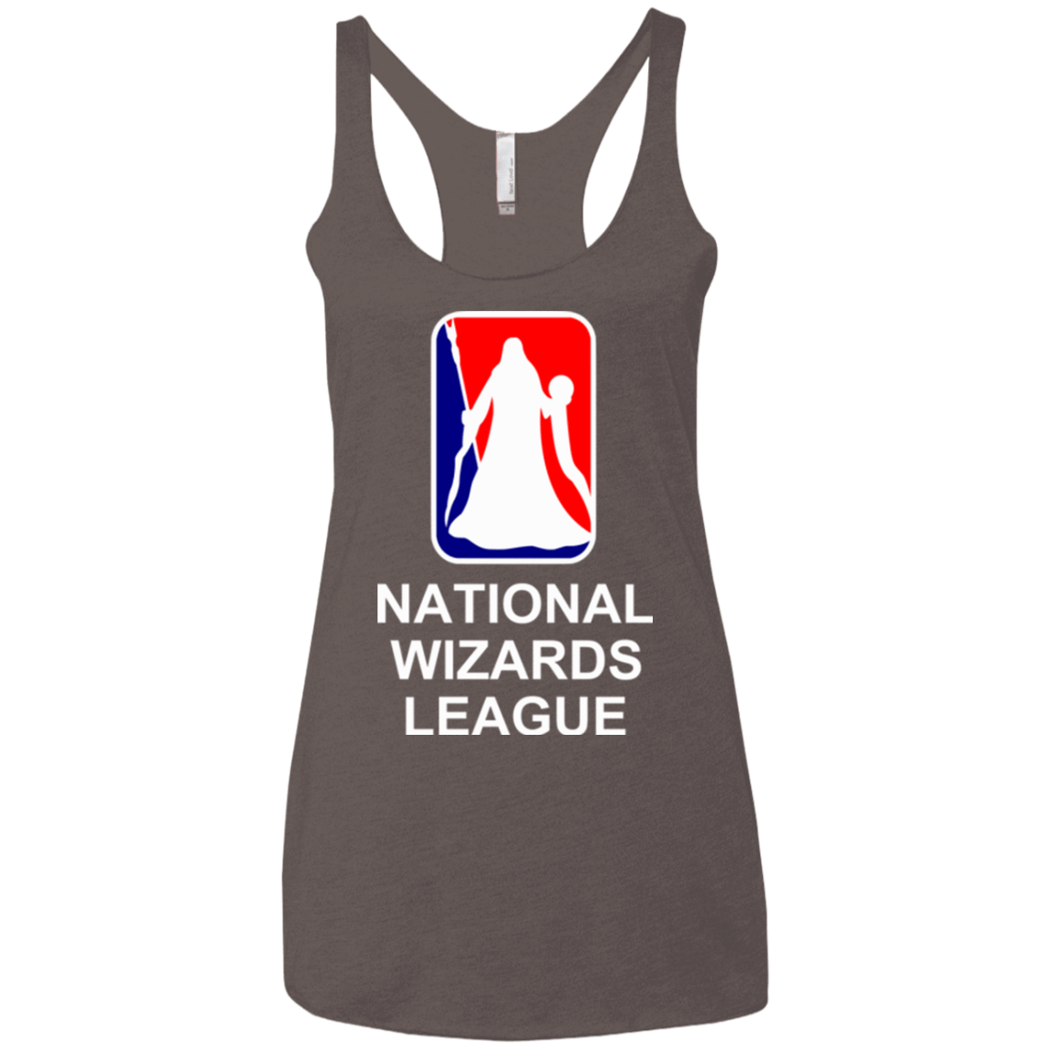 T-Shirts Macchiato / X-Small National Wizards League Women's Triblend Racerback Tank