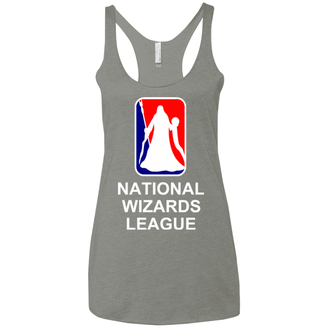 T-Shirts Venetian Grey / X-Small National Wizards League Women's Triblend Racerback Tank