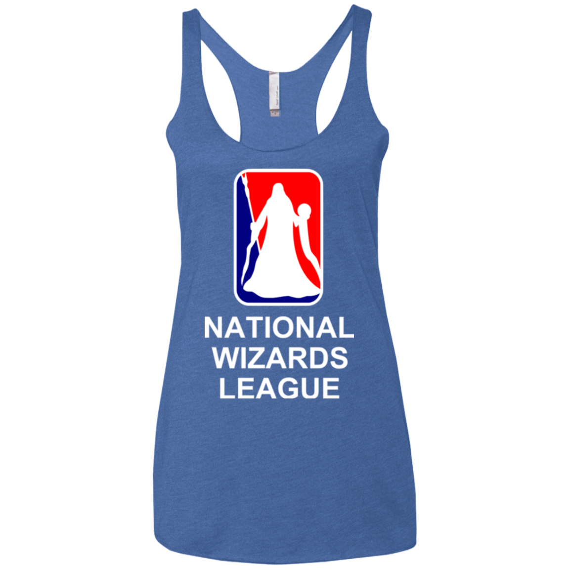T-Shirts Vintage Royal / X-Small National Wizards League Women's Triblend Racerback Tank