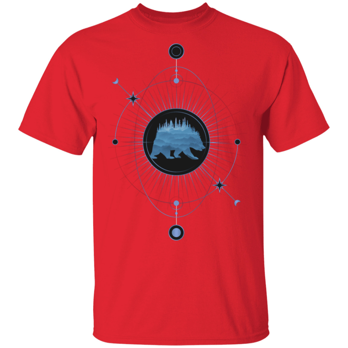 T-Shirts Red / S Natural Element T-Shirt