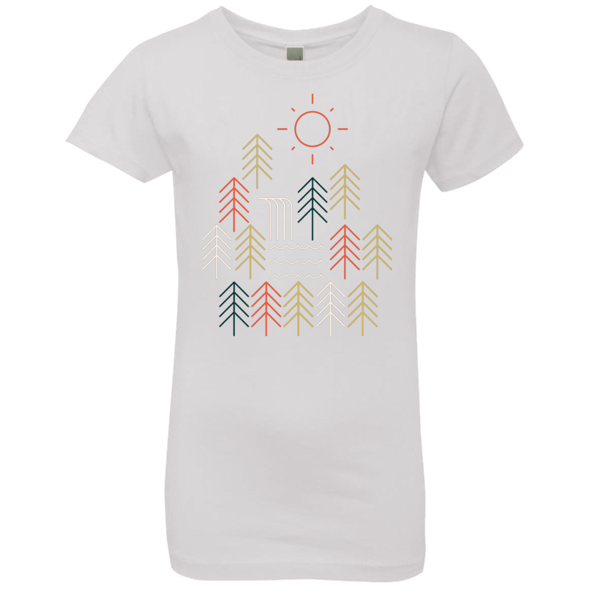 T-Shirts White / YXS Nature Timestee Girls Premium T-Shirt