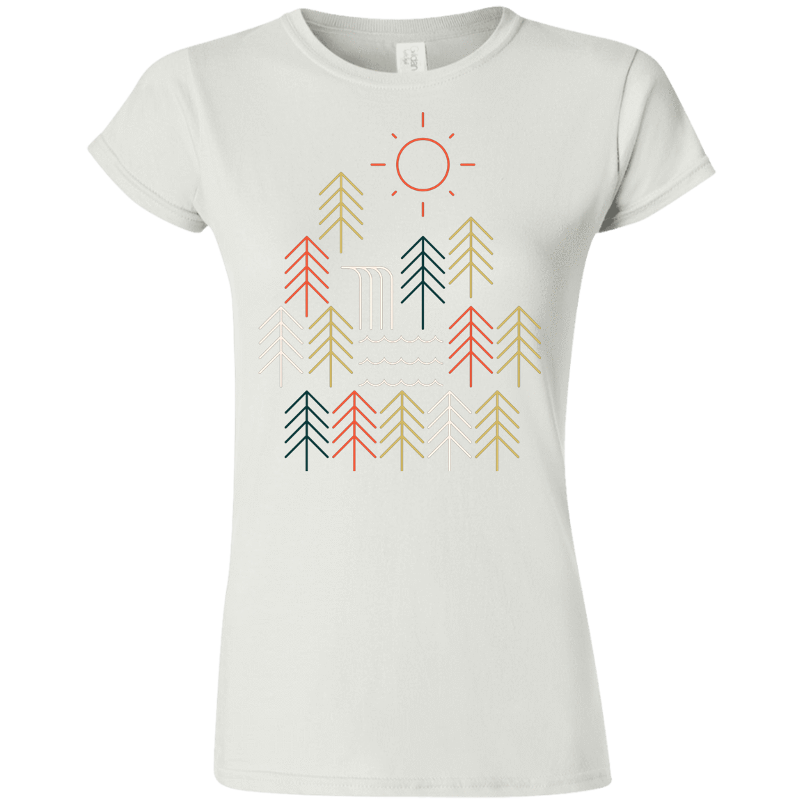 T-Shirts White / S Nature Timestee Junior Slimmer-Fit T-Shirt