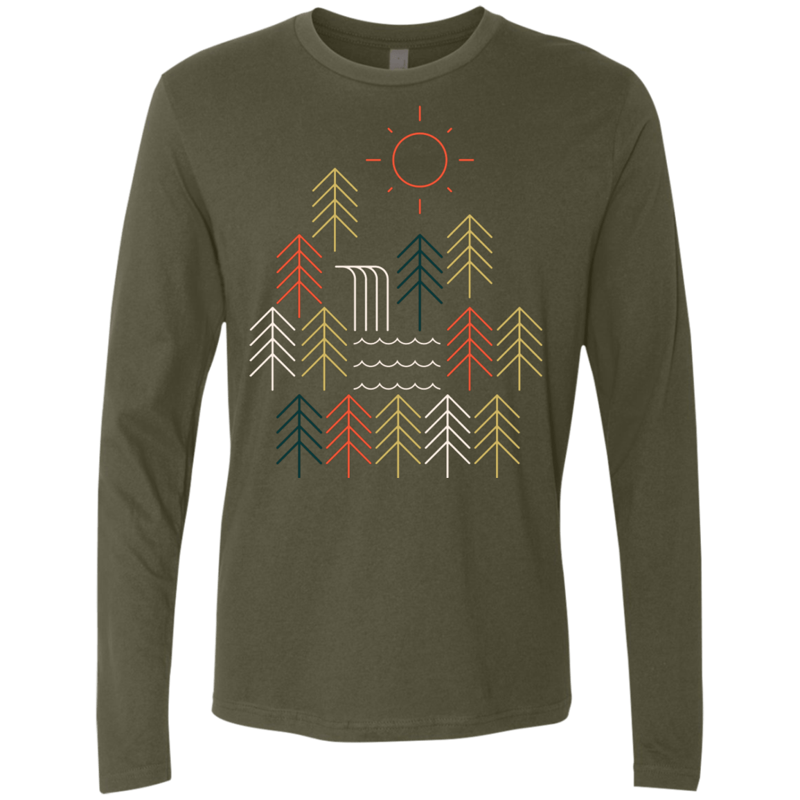 Nature Timestee Men's Premium Long Sleeve