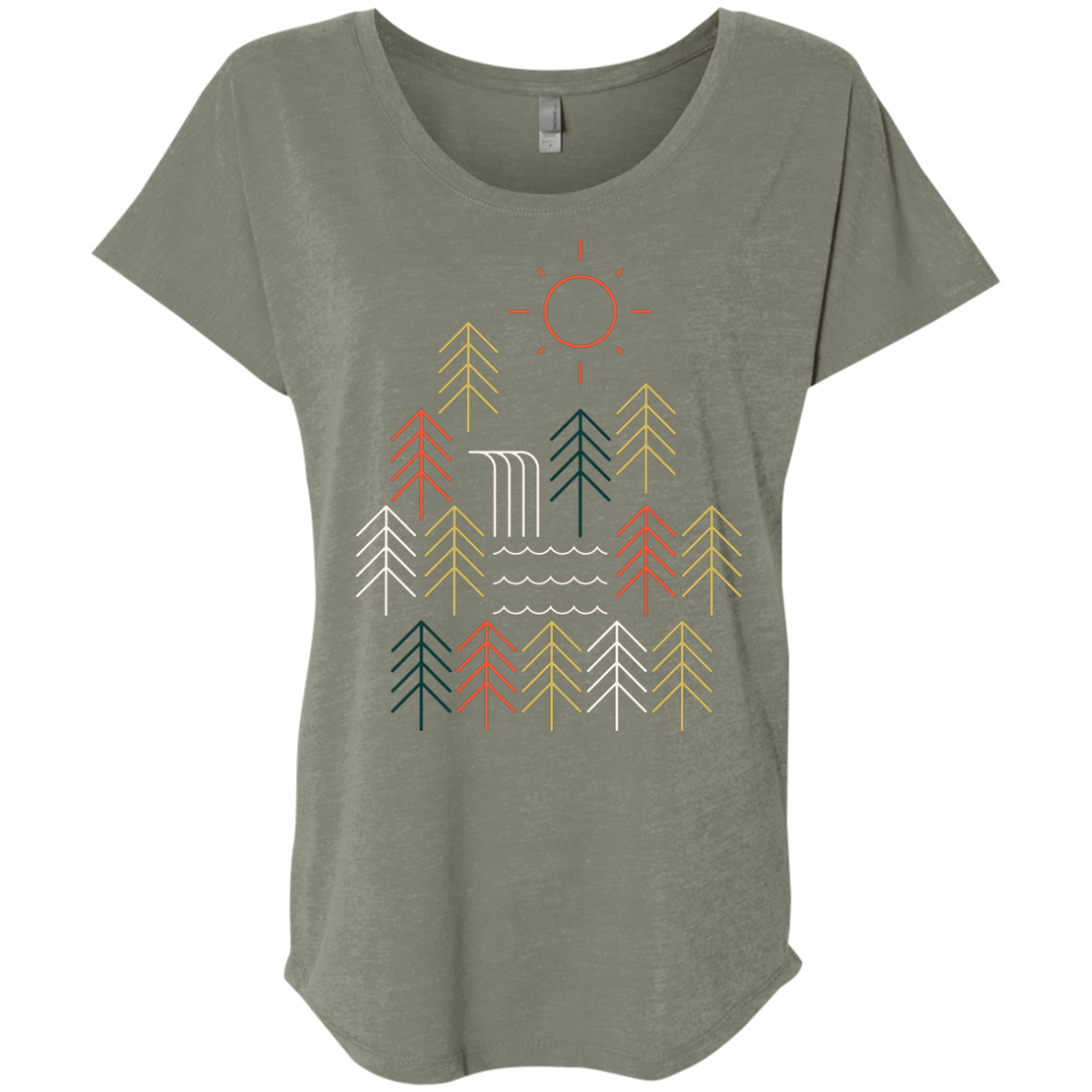 Nature Timestee Triblend Dolman Sleeve