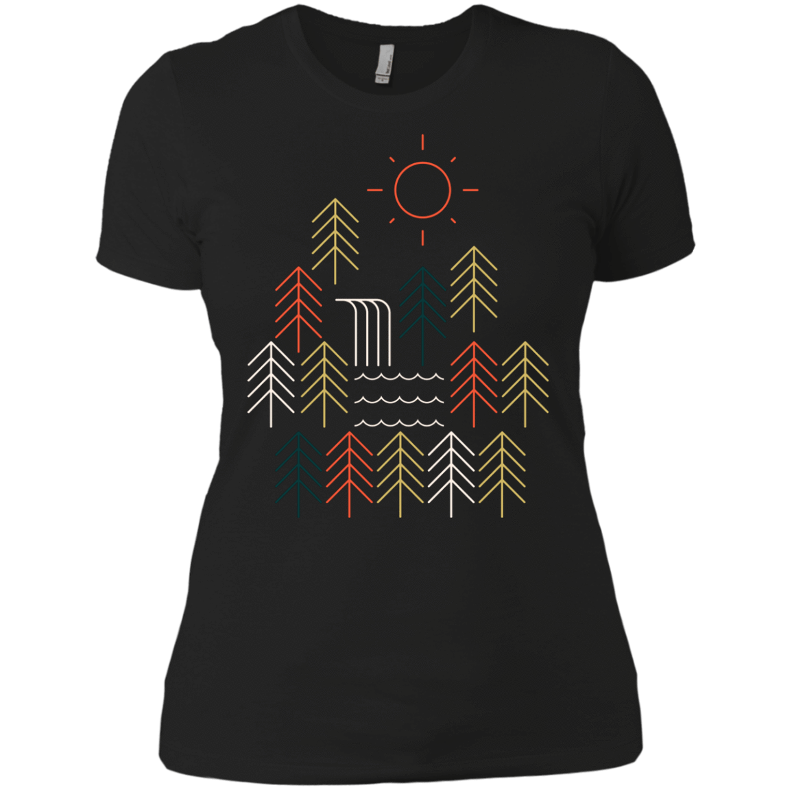 T-Shirts Black / X-Small Nature Timestee Women's Premium T-Shirt