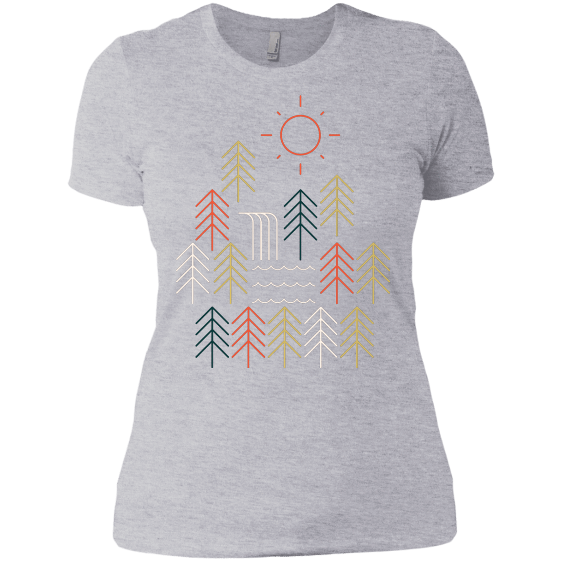 T-Shirts Heather Grey / X-Small Nature Timestee Women's Premium T-Shirt