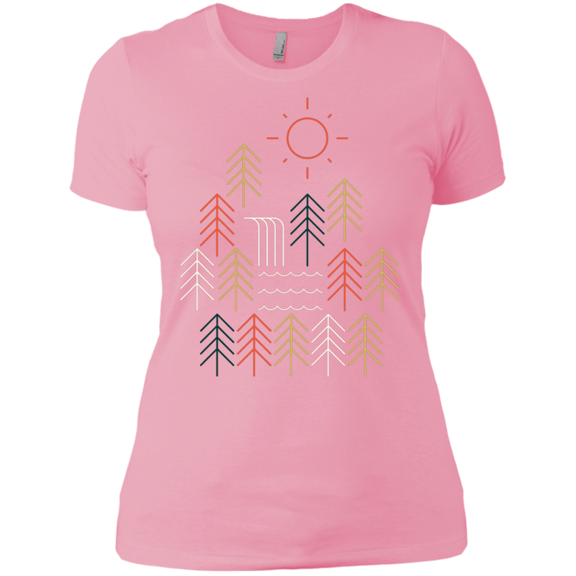 T-Shirts Light Pink / X-Small Nature Timestee Women's Premium T-Shirt