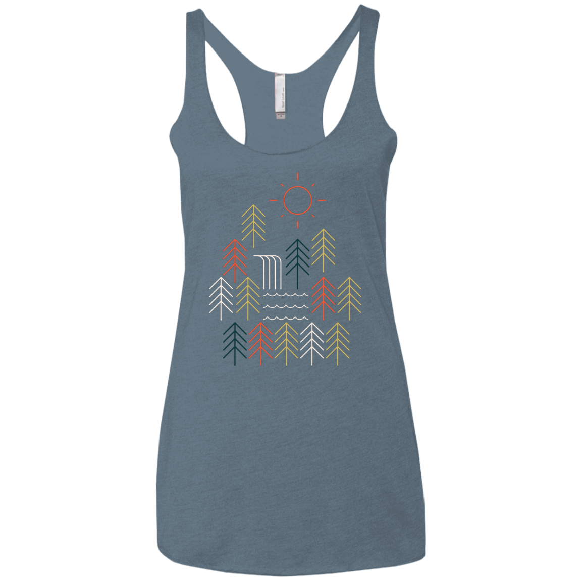 Nature Timestee Women's Triblend Racerback Tank